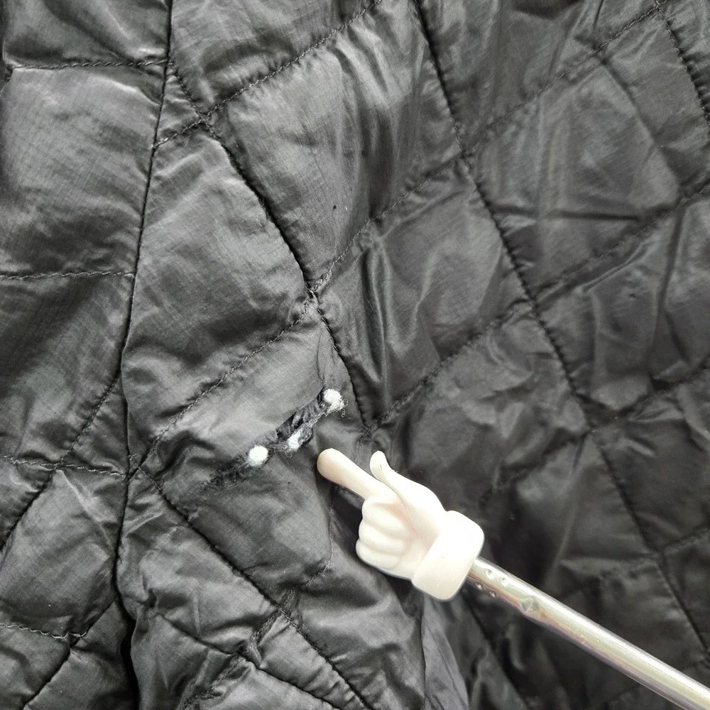 The North Face Men Jacket XL Black Nylon Polyester Puffer READ